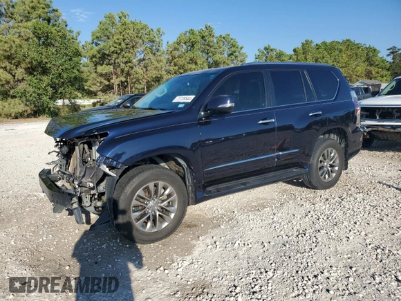2017 Lexus GX 460 z VIN JTJJM7FX2H5171477, wystawiony jako Copart lot #72728544 z przebiegiem 124 073 mil mil oraz Szkoda całkowita • Salvage title. Historia ofert i sprzedaży dostępna na DreamBid. Obrazek 1.