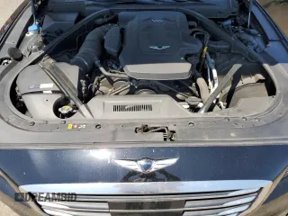 2017 Genesis G80 3.8L with VIN KMHGN4JE9HU175302, listed as a Copart auction lot 59144765 with 133,609 mi miles and Salvage title. Bid and sale history available at DreamBid. Image 11.