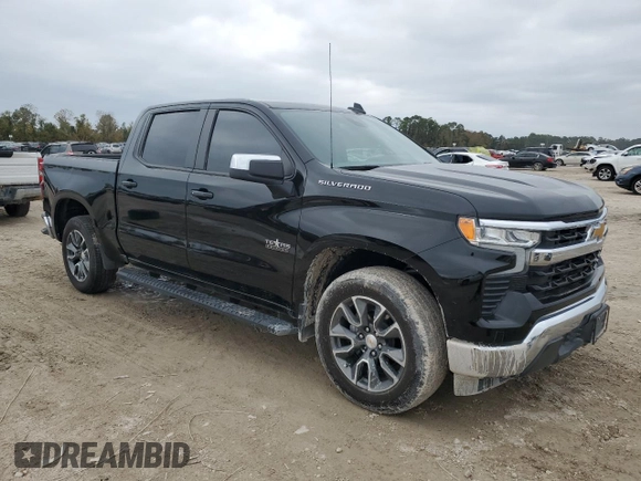 2024 Chevrolet Silverado 1500 LT with VIN 3GCPACEK5RG207211, listed as a Copart auction lot 83115004 with 2,901 mi miles and Clean Title. Bid and sale history available at DreamBid. Image 4.