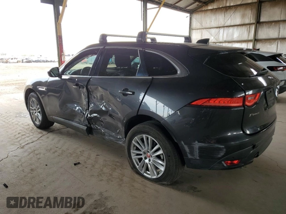2019 Jaguar F-Pace 25t Prestige z VIN SADCK2FX6KA352301, wystawiony jako Copart lot #59012125 z przebiegiem 98 632 mil mil oraz Szkoda całkowita • Salvage title. Historia ofert i sprzedaży dostępna na DreamBid. Obrazek 2.