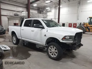 2018 Ram 2500 Laramie with VIN 3C6UR5FL1JG213467, listed as a IAAI auction lot 41513596 with 100,855 mi miles. Bid and sale history available at carsss.com. Image 1.