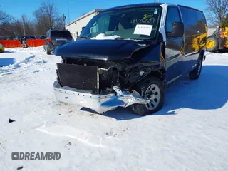 2012 Chevrolet Express Cargo with VIN 1GCSGAFXXC1142854, listed as a IAAI auction lot 41101209 with Not provided miles and . Bid and sale history available at DreamBid. Image 6.