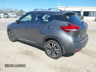 2020 Nissan Kicks SR with VIN 3N1CP5DV7LL514840, listed as a IAAI auction lot 41818362 with 77,891 mi miles. Bid and sale history available at carsss.com. Image 3.