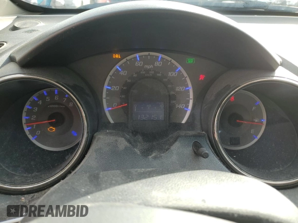 2012 Honda Fit Sport with VIN JHMGE8H50CC011158, listed as a Copart auction lot 50455395 with 132,151 mi miles and Salvage Title. Bid and sale history available at carsss.com. Image 9.