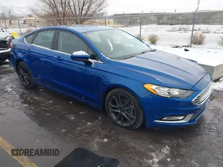 2018 Ford Fusion SE with VIN 3FA6P0HD8JR204274, listed as a IAAI auction lot 41194622 with 71,556 mi miles. Bid and sale history available at carsss.com. Image 1.