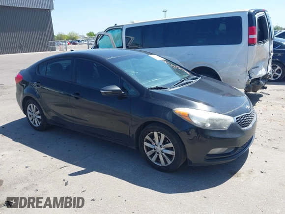 2016 Kia Forte LX with VIN KNAFX4A64G5444265, listed as a IAAI auction lot 42174928 with 211,329 mi miles. Bid and sale history available at carsss.com. Image 1.