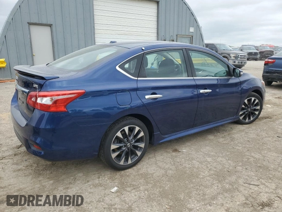 2017 Nissan Sentra SR with VIN 3N1AB7AP1HY254596, listed as a Copart auction lot 54683265 with 81,475 mi miles and Salvage title. Bid and sale history available at DreamBid. Image 3.