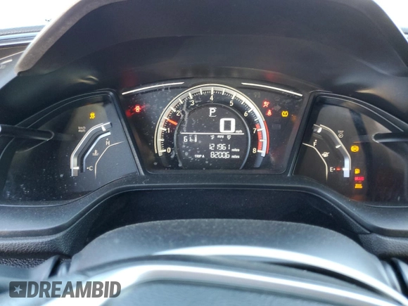 2017 Honda Civic Sedan LX with VIN 2HGFC2F50HH519641, listed as a Copart auction lot 79973024 with 121,961 mi miles and Salvage Title. Bid and sale history available at carsss.com. Image 9.