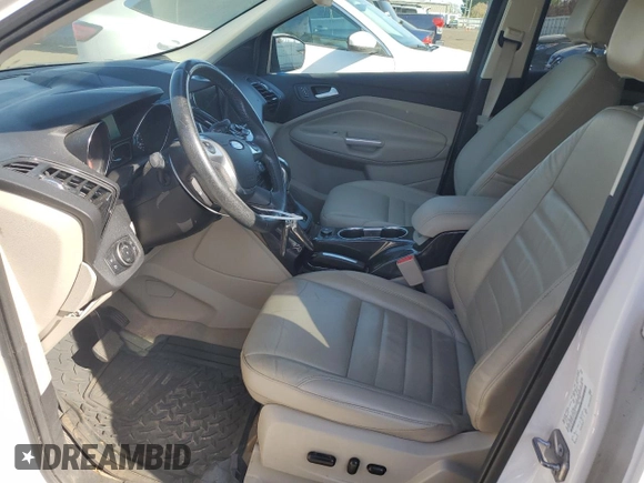 2016 Ford Escape Titanium with VIN 1FMCU9J96GUC47993, listed as a Copart auction lot 55267225 with 64,137 mi miles and Clean Title. Bid and sale history available at carsss.com. Image 7.