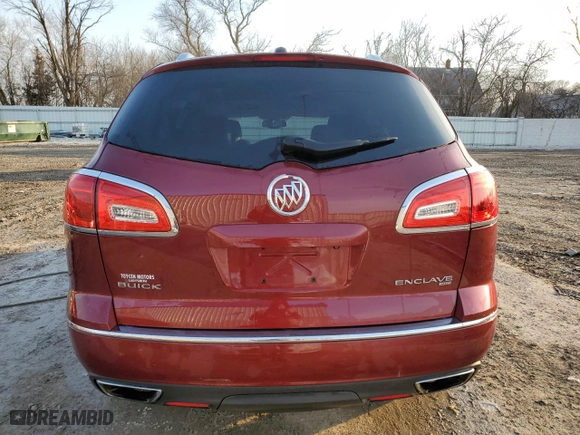 2017 Buick Enclave Leather with VIN 5GAKVBKD6HJ126084, listed as a Copart auction lot 47248375 with 149,665 mi miles and Non Repairable. Bid and sale history available at carsss.com. Image 6.