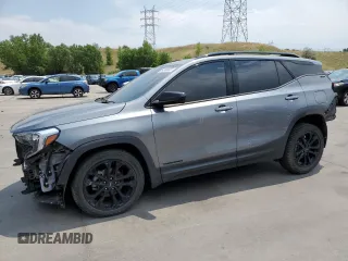 2021 GMC Terrain SLE с VIN 3GKALTEV4ML340265, выставлен на аукционе Copart как лот 64986565 с пробегом 48 252 миль миль и Списание • Salvage title. История ставок и продаж доступна на DreamBid. Изображение 1.