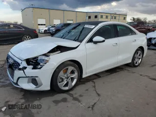 2023 Audi A3 Premium z VIN WAUAUDGYXPA071249, wystawiony jako Copart lot #45484355 z przebiegiem 47 632 mil mil oraz Szkoda całkowita • Salvage title. Historia ofert i sprzedaży dostępna na DreamBid. Obrazek 1.