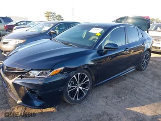 2018 Toyota Camry LE with VIN 4T1B11HK8JU554927, listed as a IAAI auction lot 41628449 with 152,942 mi miles. Bid and sale history available at carsss.com. Image 6.