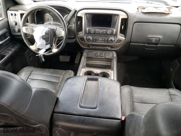 2015 GMC Sierra 2500HD Denali with VIN 1GT120E83FF603057, listed as a Copart auction lot 74940374 with 0 mi miles and Salvage Title. Bid and sale history available at carsss.com. Image 8.