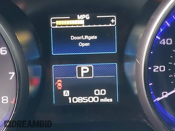 2018 Subaru Outback Premium with VIN 4S4BSADC6J3217075, listed as a IAAI auction lot 42205572 with 108,500 mi miles and . Bid and sale history available at DreamBid. Image 16.