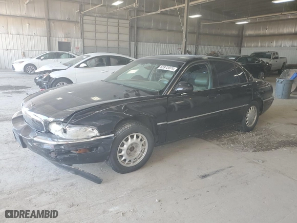 1999 Buick Park Avenue with VIN 1G4CW52K3X4610206, listed as a Copart auction lot 65972074 with 183752 miles and Salvage Title. Bid and sale history available at carsss.com. Image 1.