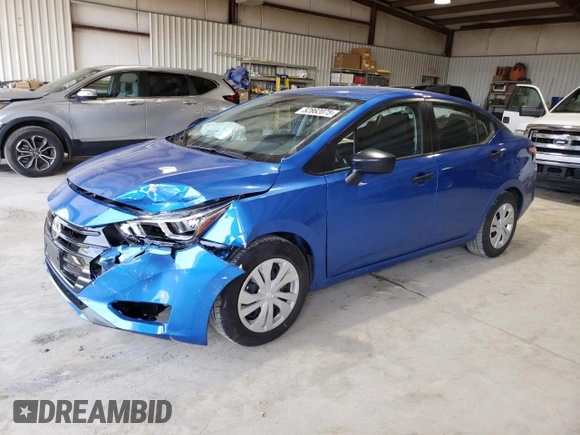 2023 Nissan Versa S with VIN 3N1CN8BV2PL834664, listed as a Copart auction lot 52862075 with 30,776 mi miles and Salvage title. Bid and sale history available at DreamBid. Image 1.