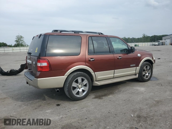 2008 Ford Expedition Eddie Bauer с VIN 1FMFU17528LA69851, выставлен на аукционе Copart как лот 53881095 с пробегом 165 117 миль миль и Списание • Salvage title. История ставок и продаж доступна на DreamBid. Изображение 3.
