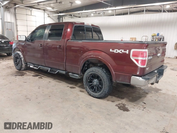 2009 Ford F-150 XL with VIN 1FTPW14V19FA15416, listed as a IAAI auction lot 41203618 with 135,758 mi miles. Bid and sale history available at carsss.com. Image 3.