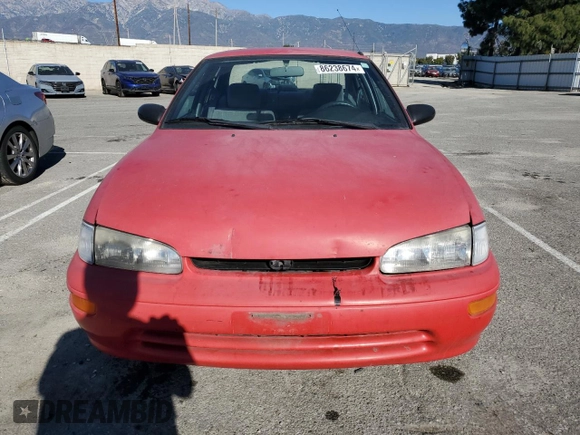 1995 Geo Prizm z VIN 1Y1SK5266SZ058383, wystawiony jako Copart lot #86238674 z przebiegiem 86 707 mil mil oraz Szkody całkowita. Historia ofert i sprzedaży dostępna na DreamBid. Obrazek 5.