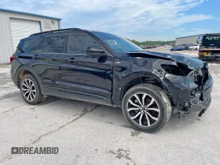 2022 Ford Explorer ST-Line z VIN 1FMSK7KH8NGA86473, wystawiony jako Copart lot #59979545 z przebiegiem 61 412 mil mil oraz Szkoda całkowita • Salvage title. Historia ofert i sprzedaży dostępna na DreamBid. Obrazek 4.