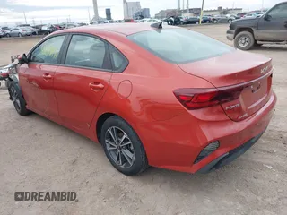 2024 Kia Forte LX with VIN 3KPF24AD9RE730734, listed as a IAAI auction lot 41699841 with 17,600 mi miles. Bid and sale history available at carsss.com. Image 3.