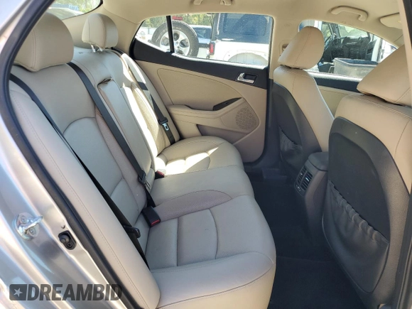 2014 Kia Optima EX with VIN 5XXGN4A76EG311621, listed as a Copart auction lot 49707395 with 66,968 mi miles and Salvage Title. Bid and sale history available at carsss.com. Image 10.