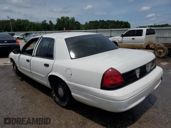 2010 Ford Police Interceptor with VIN 2FABP7BV9AX116618, listed as a Copart auction lot 60080275 with Not provided miles and Salvage title. Bid and sale history available at DreamBid. Image 2.