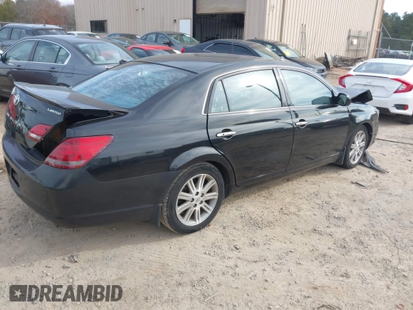 2008 Toyota Avalon XL with VIN 4T1BK36BX8U261200, listed as a IAAI auction lot 40973174 with 248,038 mi miles. Bid and sale history available at carsss.com. Image 4.