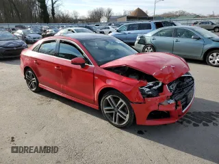2018 Audi A3 Sedan Premium Plus with VIN WAUJ8GFFXJ1004163, listed as a Copart auction lot 42834264 with 58,556 mi miles. Bid and sale history available at carsss.com. Image 4.