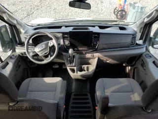 2024 Ford Transit Passenger XL with VIN 1FBAX2CGXRKA76402, listed as a Copart auction lot 72008594 with 4,063 mi miles and Salvage Title. Bid and sale history available at DreamBid. Image 8.