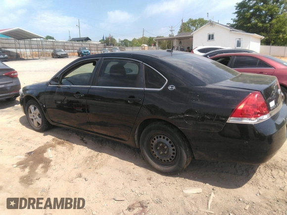 2008 Chevrolet Impala LS with VIN 2G1WB58K681292480, listed as a IAAI auction lot 42080212 with 191,126 mi miles and . Bid and sale history available at DreamBid. Image 3.