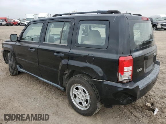 2007 Jeep Patriot Sport with VIN 1J8FT28W87D342765, listed as a Copart auction lot 49204775 with 144,345 mi miles and Salvage Title. Bid and sale history available at DreamBid. Image 2.