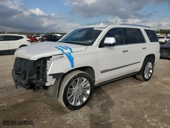 2018 Cadillac Escalade Platinum with VIN 1GYS4DKJXJR196594, listed as a Copart auction lot 84545204 with 102,462 mi miles and Salvage Title. Bid and sale history available at carsss.com. Image 1.