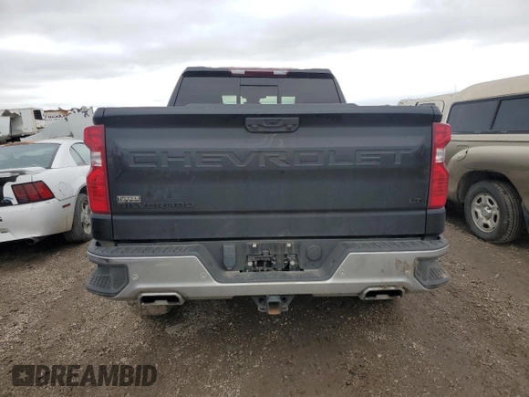 2023 Chevrolet Silverado 1500 LT with VIN 2GCUDDED1P1122678, listed as a Copart auction lot 45016185 with 29,999 mi miles and Salvage Title. Bid and sale history available at carsss.com. Image 6.