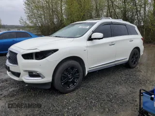 2018 Infiniti QX60 with VIN 5N1DL0MM4JC527413, listed as a Copart auction lot 51855465 with 140,523 mi miles and Salvage Title. Bid and sale history available at carsss.com. Image 1.