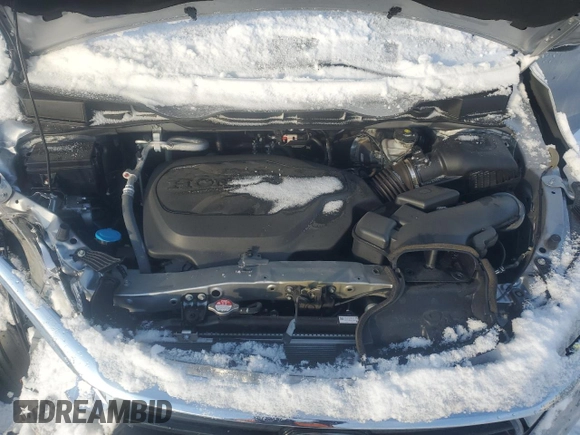 2024 Honda Odyssey EX-L with VIN 5FNRL6H62RB043232, listed as a Copart auction lot 87772175 with 22,130 mi miles and Salvage Title. Bid and sale history available at DreamBid. Image 13.