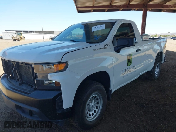2021 Chevrolet Silverado 1500 Work Truck with VIN 3GCNWAEH4MG328709, listed as a IAAI auction lot 40124024 with 66,084 mi miles. Bid and sale history available at carsss.com. Image 17.