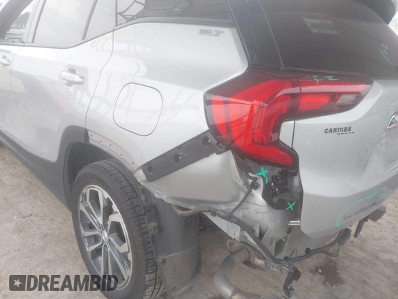 2019 GMC Terrain SLT with VIN 3GKALPEX1KL277406, listed as a IAAI auction lot 41650367 with 77,224 mi miles. Bid and sale history available at carsss.com. Image 6.