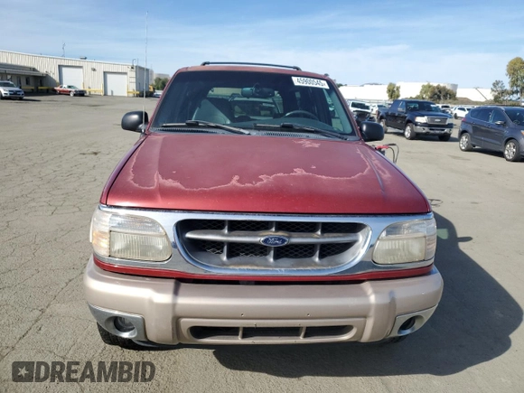 2000 Ford Explorer Eddie Bauer z VIN 1FMZU74E3YZB27368, wystawiony jako Copart lot #45900545 z przebiegiem 154 651 mil mil oraz Szkoda całkowita • Salvage title. Historia ofert i sprzedaży dostępna na DreamBid. Obrazek 5.