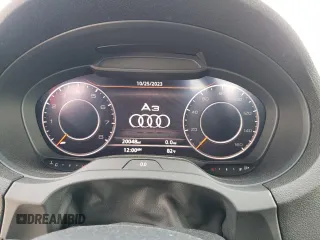 2020 Audi A3 with VIN WAUCUGFF8LA101532, listed as a Copart auction lot 73626863 with 20,048 mi miles and . Bid and sale history available at DreamBid. Image 9.
