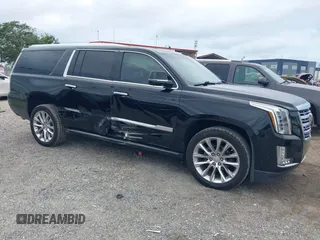 2018 Cadillac Escalade ESV Platinum z VIN 1GYS3KKJ8JR254368, wystawiony jako IAAI lot #41975620 z przebiegiem 81 224 mil mil oraz . Historia ofert i sprzedaży dostępna na DreamBid. Obrazek 1.