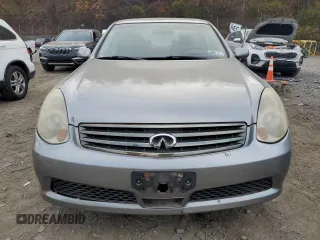 2006 Infiniti G35 with VIN JNKCV51F86M617306, listed as a Copart auction lot 78437824 with 121,759 mi miles and Clean Title. Bid and sale history available at DreamBid. Image 5.
