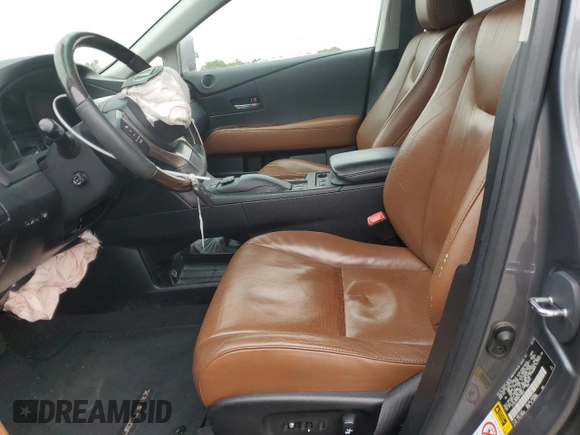 2013 Lexus RX 350 with VIN 2T2ZK1BA6DC116842, listed as a Copart auction lot 53056845 with 128,795 mi miles and Salvage Title. Bid and sale history available at DreamBid. Image 7.