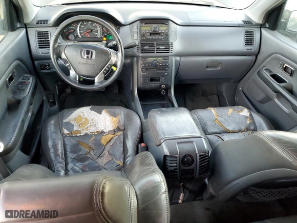 2004 Honda Pilot EX with VIN 2HKYF18604H614460, listed as a Copart auction lot 87947685 with 219,926 mi miles and Salvage Title. Bid and sale history available at carsss.com. Image 8.