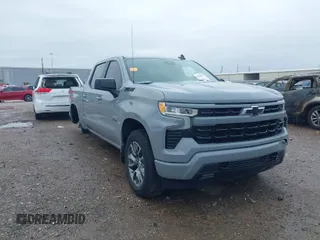 2024 Chevrolet Silverado 1500 RST with VIN 1GCUDEED4RZ364557, listed as a IAAI auction lot 41328591 with 8,793 mi miles. Bid and sale history available at carsss.com. Image 1.
