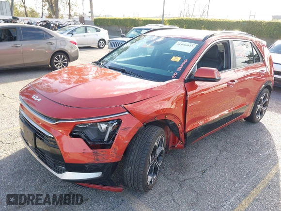 2023 Kia Niro EX with VIN KNDCR3LE3P5093816, listed as a IAAI auction lot 41666023 with 31,874 mi miles. Bid and sale history available at carsss.com. Image 17.