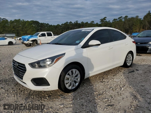 2022 Hyundai Accent SE with VIN 3KPC24A6XNE155218, listed as a Copart auction lot 85602134 with 60,007 mi miles and Salvage Title. Bid and sale history available at carsss.com. Image 1.