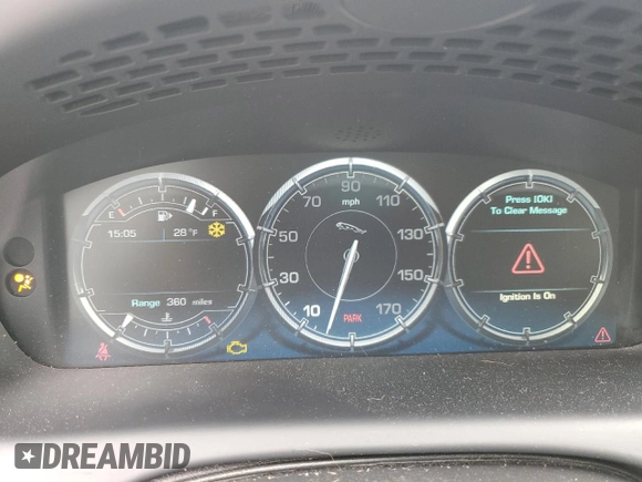 2015 Jaguar XJ Portfolio z VIN SAJWJ2GD4F8V79582, wystawiony jako Copart lot #42121395 z przebiegiem 65 017 mil mil oraz Szkoda całkowita • Salvage title. Historia ofert i sprzedaży dostępna na DreamBid. Obrazek 9.