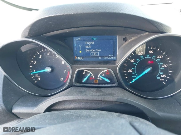 2015 Ford Escape SE with VIN 1FMCU9G99FUA81345, listed as a IAAI auction lot 41701043 with 203,300 mi miles. Bid and sale history available at carsss.com. Image 7.